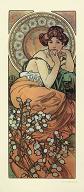 Pohled A. Mucha - Topaz
